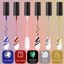 AIMANGO Black White Red Silver Glitter Nail Art Liner Gel, Classic Collection Thumbnail 3