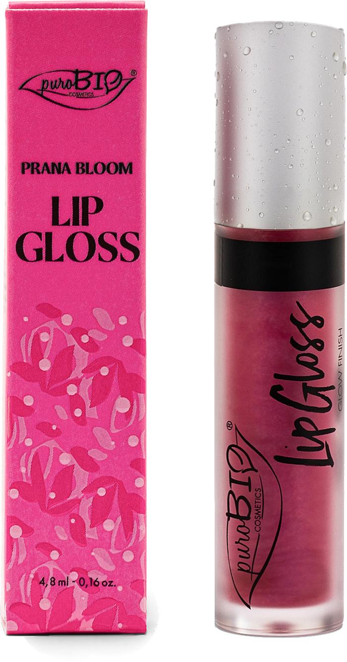 puroBIO Prana Bloom Lipgloss 02 Rose Glitz