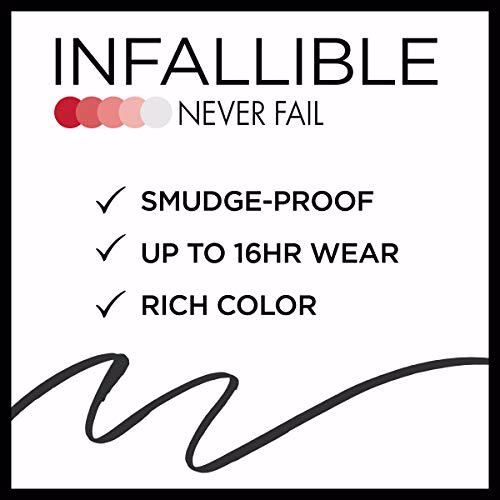 L'Oreal Paris Infallible Never Fail Eyeliner, White 4