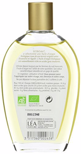 SO’BiO étic Organic 100% Pure Argan Oil 4
