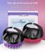 EUHOME Scalp Massager Shampoo Brush Black Rose Black Purple Thumbnail 7