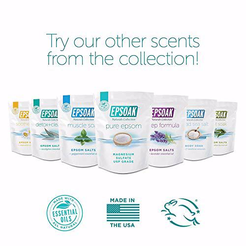 Epsoak Epsom Salt Naturals Collection - Relaxing Coconut 3