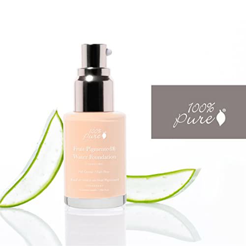 100% PURE Fruit Pigmented Full Coverage Water Foundation  Neutral 1.0 w 4
