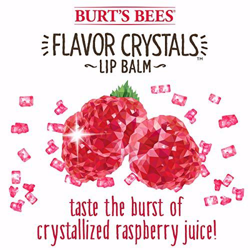 Burt's Bees Flavor Crystals 100% Natural Lip Balm 4