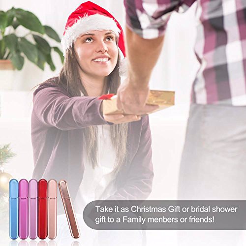 SixVector Premium Glass Nail File With Case Light Purple 6