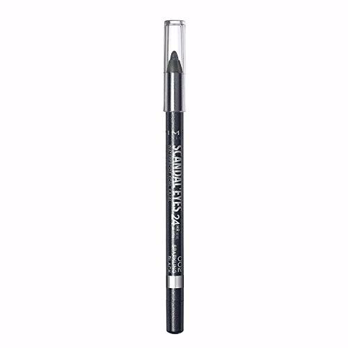 Rimmel Scandaleyes Waterproof Kohl Kajal Eyeliner, Sparkling Black 4