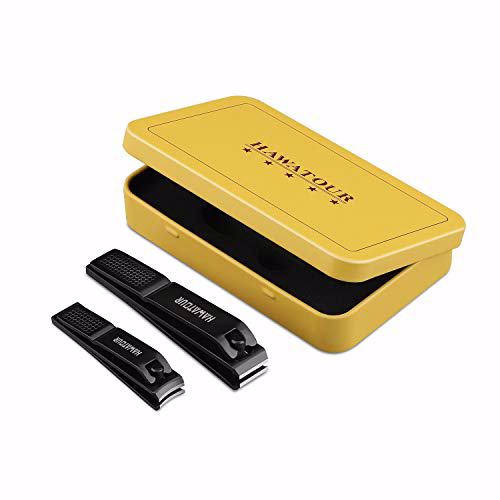 HAWATOUR Nail Clippers Set 2