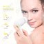Waterproof Facial Cleansing Spin Brush Set 3 Exfoliating Brush Heads, Yellow Thumbnail 6