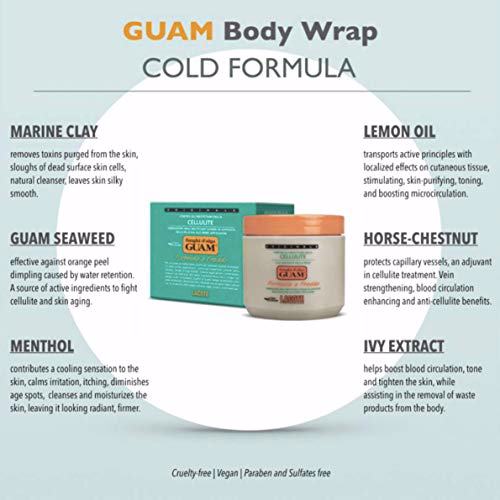 GUAM Anti-cellulite Seaweed Mud COLD FORMULA 3