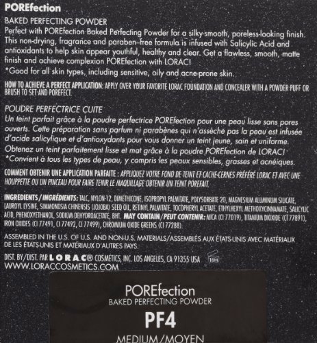 LORAC POREfection Baked Perfecting Powder, PF4 Medium 3