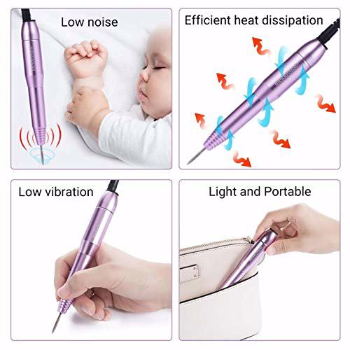 MelodySusie Portable Electric Nail Drill 3