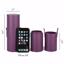 Narwey Makeup Brush Holder Travel Brushes Case Purple Thumbnail 6