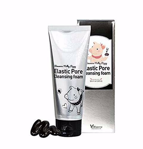 Elizavecca Milky Piggy Elastic Pore Charcoal 5% Cleansing Foam 120ml 2