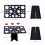 Diolan Makeup Brush Cleaning Mat & Makeup Brush Drying Rack Thumbnail 9