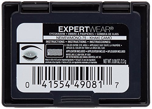 Maybelline New York Expert Wear Eyeshadow, Khaki Camo 3