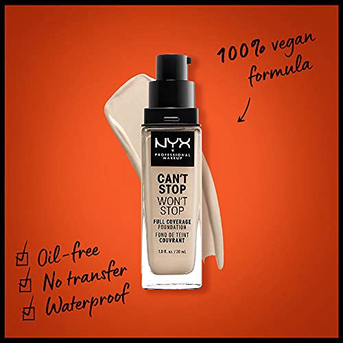 NYX Can't Stop Won't Stop Foundation Fair 2