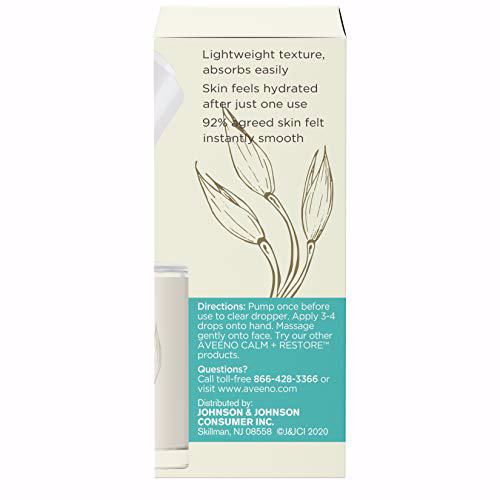 Aveeno Calm + Restore Triple Oat Hydrating Face Serum 11
