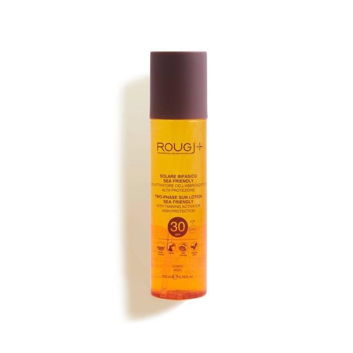 ROUGJ Suntech Solare Bifasico SPF30 con attivatore di melanina 200ml