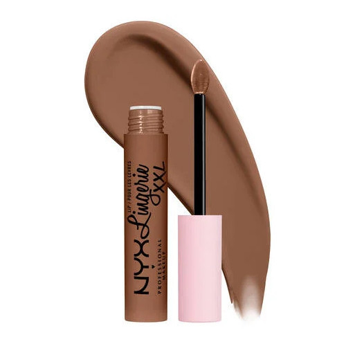 NYX Lip Lingerie XXL Matte Liquid Lipstick Hot Caramelo 1