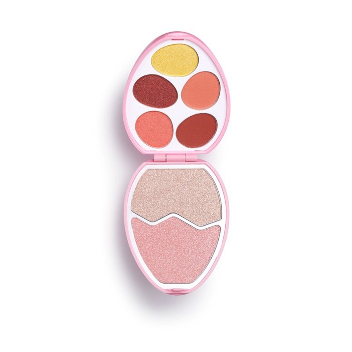 Revolution Face And Shadow Palette Easter Egg Flamingo 1