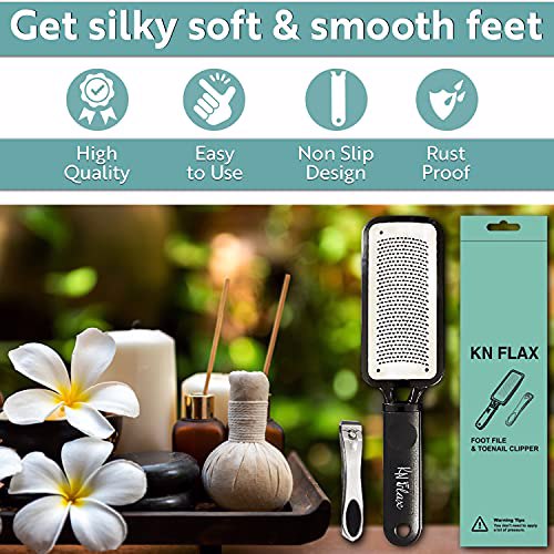 KN FLAX Colossal Pedicure Rasp Foot File  7