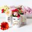 VOTUM Ceramic Makeup Brush Holder Storage with Cute Sayings A Little Sparkle Thumbnail 5