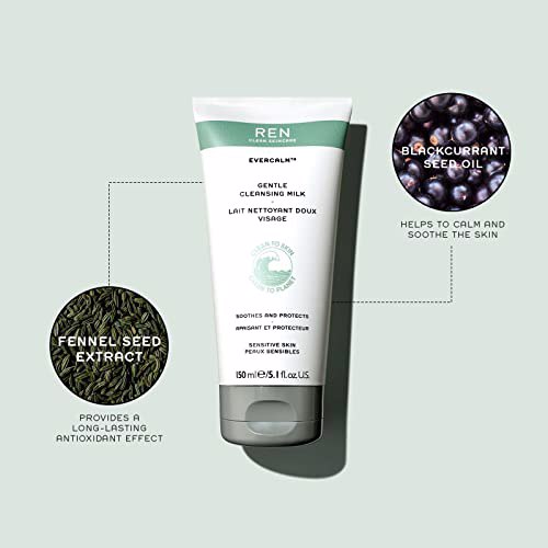 REN Clean Skincare Evercalm Gentle Cleansing Milk-Natural 3