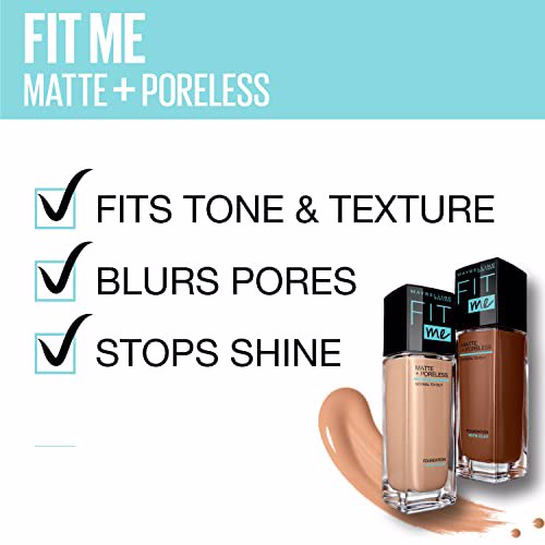 Maybelline Fit Me Matte + Poreless Liquid Foundation Deep Bronze 6