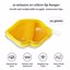 FREEORR 20Pcs Moisturizing Lip Mask Yellow Thumbnail 3