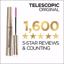 L'Oreal Paris Makeup Original Telescopic Lengthening Mascara, Waterproof Black Thumbnail 3