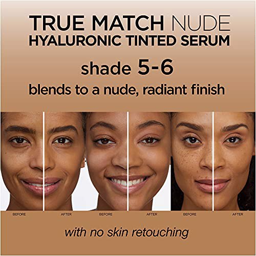 L'Oreal Paris True Match Nude Hyaluronic Tinted Serum Medium Tan 5-6 3