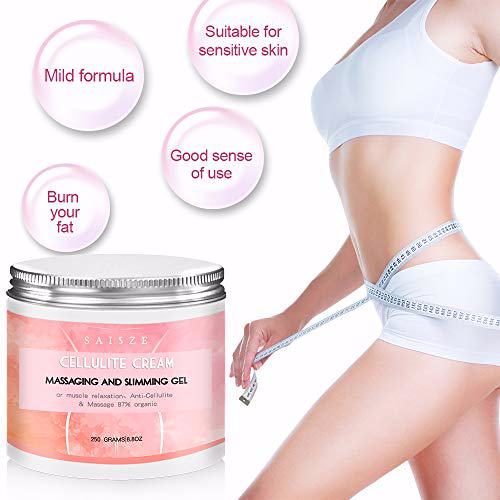 SAISZE Anti Cellulite Body Slimming Cream + Massager 2