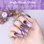 Modelones Gel Nail Polish Set Purple 6 Colors Thumbnail 2