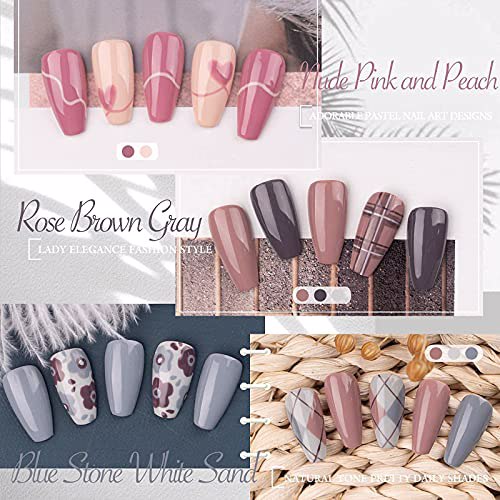 Gellen Gel Nail Polish Kit Nude 8