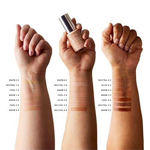 100% PURE Fruit Pigmented Full Coverage Water Foundation, Warm 5.0 6