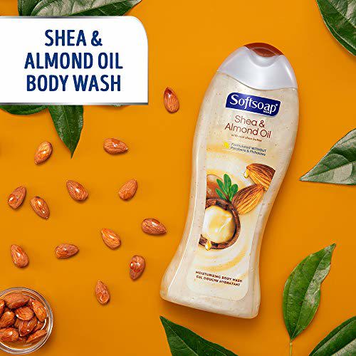 Softsoap Softsoap moisturizing body wash, shea and almond oil 3