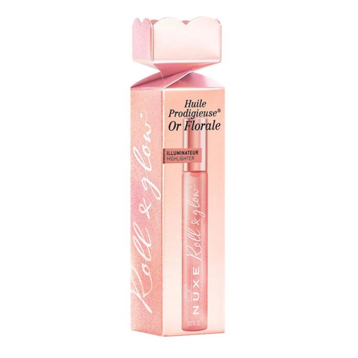 Nuxe Cracker Huile Prodigieuse Floral Or roll on and glow 1