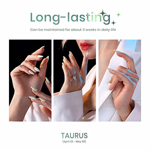 Beetles Zodiac Collection Gel Nail Polish Kit, C-Taurus 6