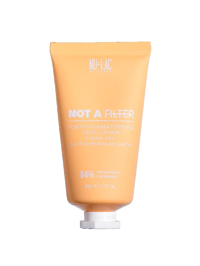 Mulac Cosmetics NOT A FILTER Crema Viso Purificante & Opacizzante