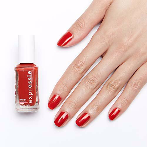 essie expressie Quick-Dry Vegan Nail Polish, 180 bolt and be bold 7