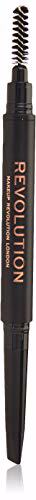 Makeup Revolution Duo Brow Pencil Dark Brown Thumbnail 1