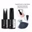 VENALISA 2Pcs 15ml Black White Gel Nail Polish Kit Thumbnail 8
