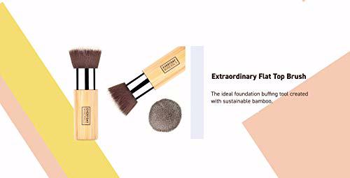 Everyday Minerals Extraordinary Flat Top Bamboo Brush Blending 8