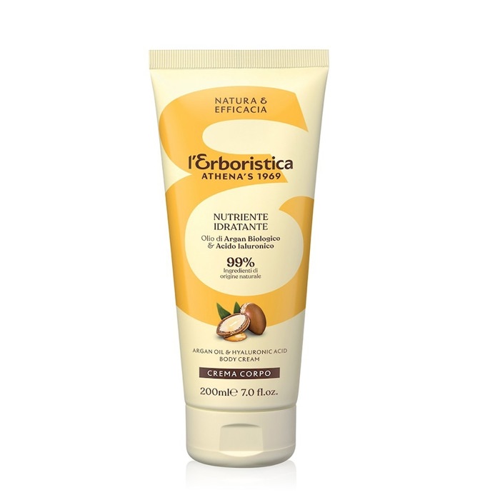 Athena's L'Erboristica Crema Corpo Idratante Olio di Argan Bio 200 ml