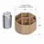 MobileVision Bamboo Rotating Makeup Organizer Thumbnail 2