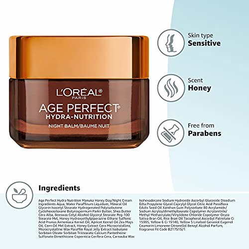 L'Oreal Paris Skincare Age Perfect Hydra Nutrition Night Balm 11