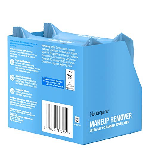 Neutrogena Makeup Remover Cleansing Face Wipes 12