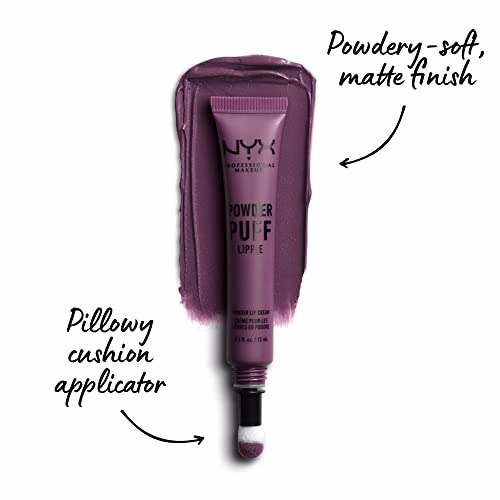NYX PROFESSIONAL MAKEUP Powder Puff Lippie Lip Cream, Detention 3