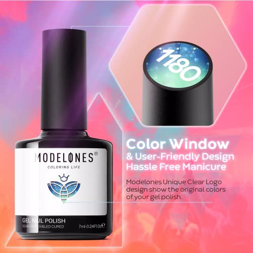 Modelones Color Changing Gel Nail Polish Set 8