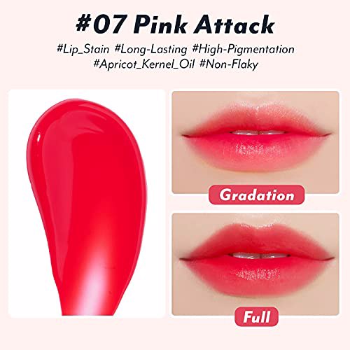 I'M MEME Color Key Ring Water Gel Tint 07 Pink Attack 3